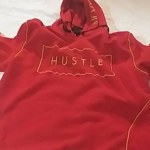 A hustle hoodie with matching pants